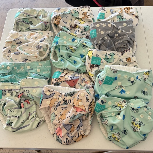 Pampers Pure Hybrid Cloth Diapers New/Never Used. Comes with 12. OS.